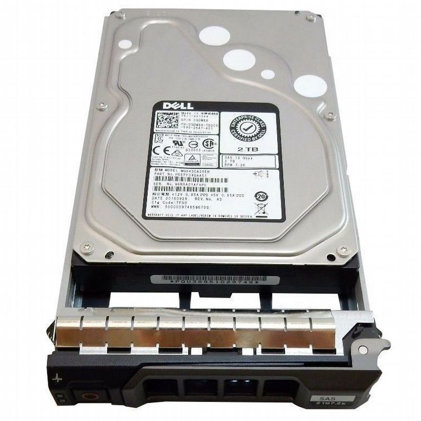 [0GDM8H] Жесткий Диск Dell 2tb 7.2k 12g Gdm8h Sas 3.5"""