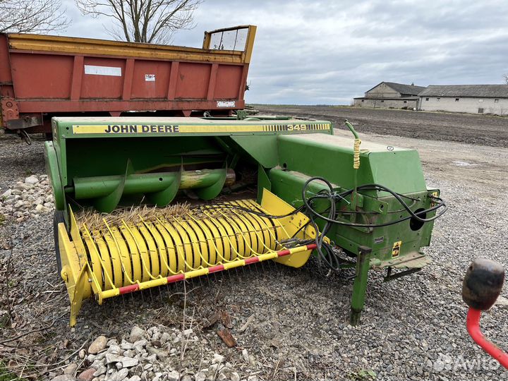 Пресс-подборщик John Deere 349, 2017