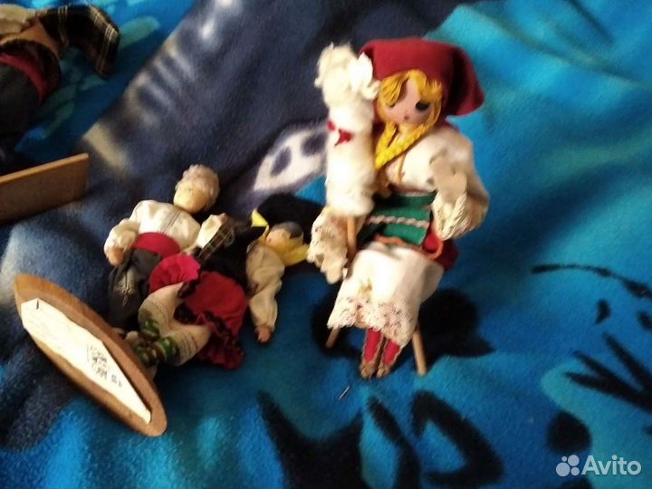 Куклы СССР в национальных костюмах