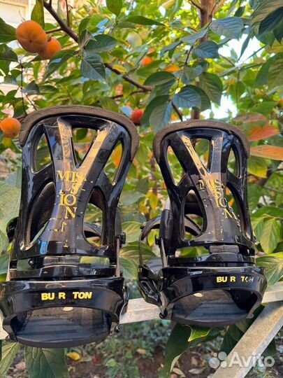 Крепления для сноуборда burton mission est
