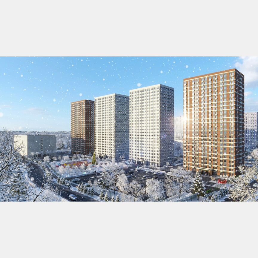 1-к. квартира, 35,7 м², 11/23 эт.