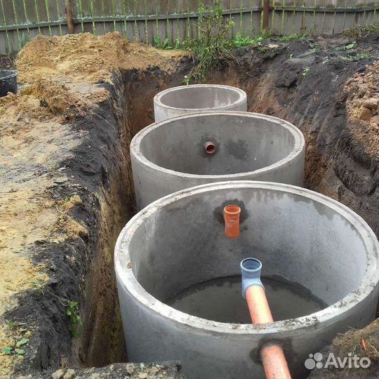 Канализация, септик, водопровод, ремонт скважин, з