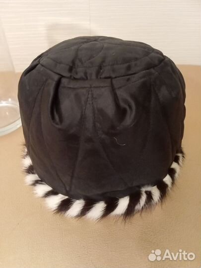 Шапка из натуральной норки