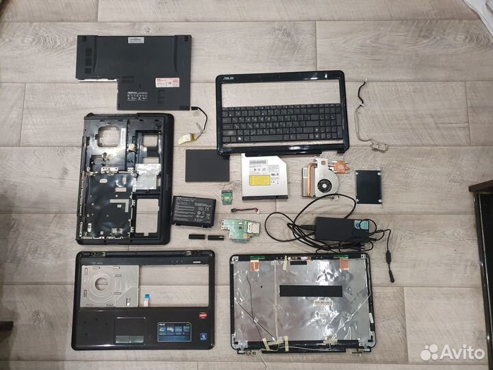Ноутбук Asus K50AD Разбор