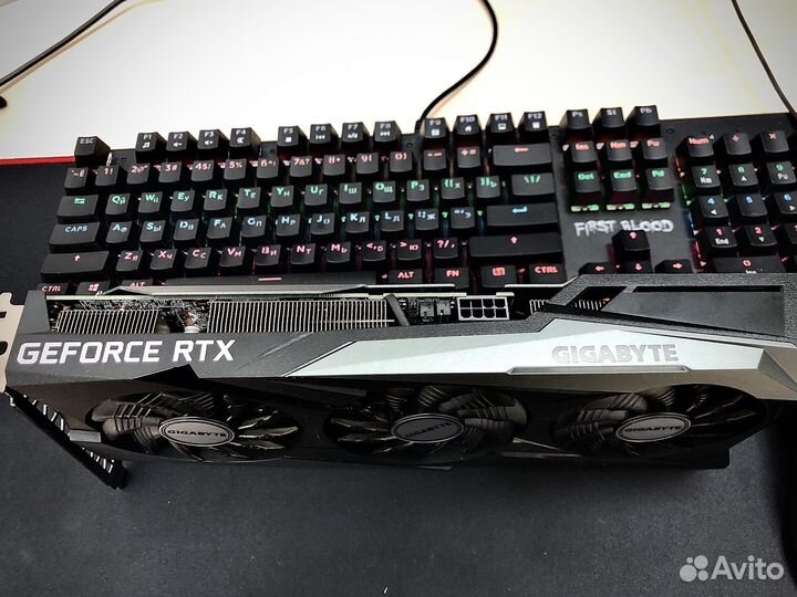 RTX 3060Ti 8Gb Gaming OC. Пломба, Samsung