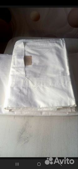Пододьяльник белый СССР