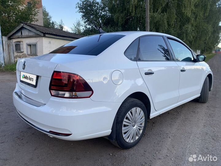 Volkswagen Polo 1.6 AT, 2019, 268 416 км