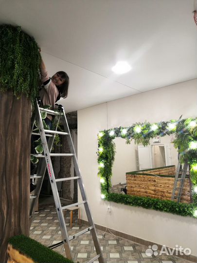 Озеленение пространства(офисов, ТЦ, ресторанов.)