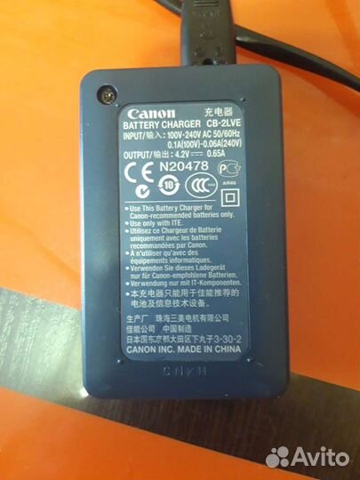 Зарядное устройство+аккумулятор,от фотоаппарата Ка