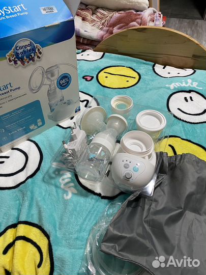 Молокоотсос электрический Canpol Babies новый