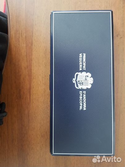 Андорра Животные биметал 1984 Набор монет 2 динера