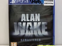 Диск Alan Wake remastered Новый на PS4