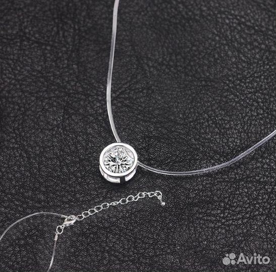 Чокер на леске круглый