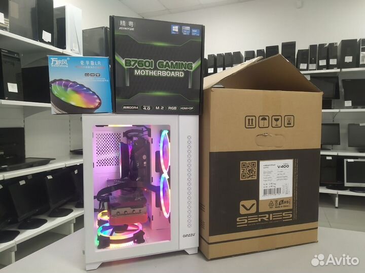 Игровой i5-12400f/ RTX 3070/ SSD 256gb/ DDR4 16Gb