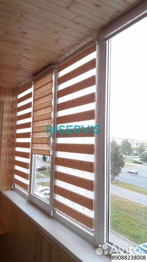 Вертикальные жалюзи на балкон