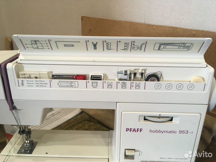 Швейная машина pfaff hobbymatic пр-во Германия