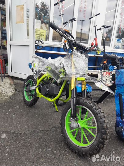 Питбайк мопед для детей от 8 до 12 лет 50 кубов