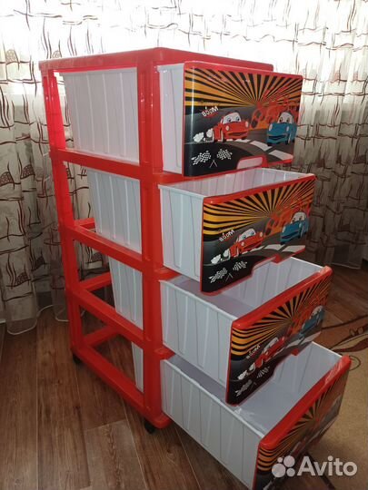 Комод детский пластиковый