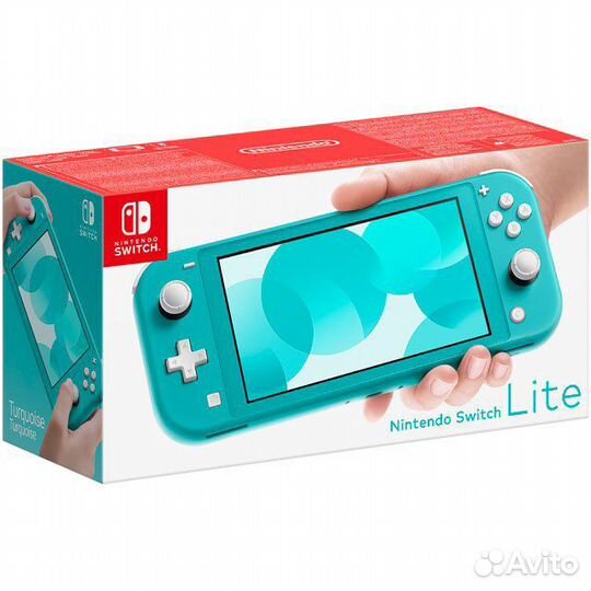 Nintendo Switch lite turquoise (магазин)