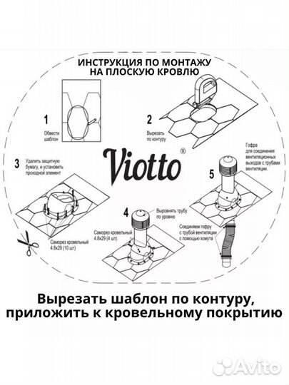 Труба вентиляционная мягкой кровли 125мм. RAL6005