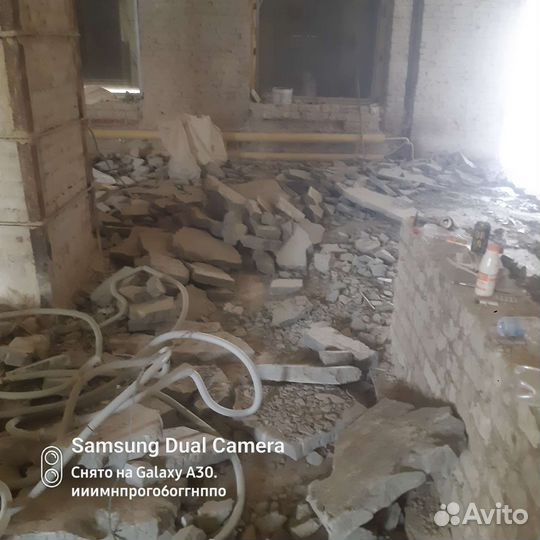 Демонтажные работы. Демонтаж