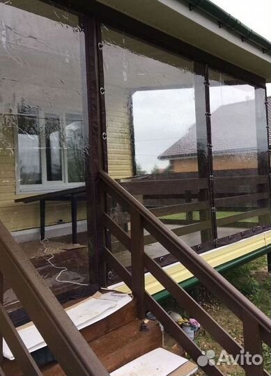 Мягкие окна для кафе летней веранды беседки