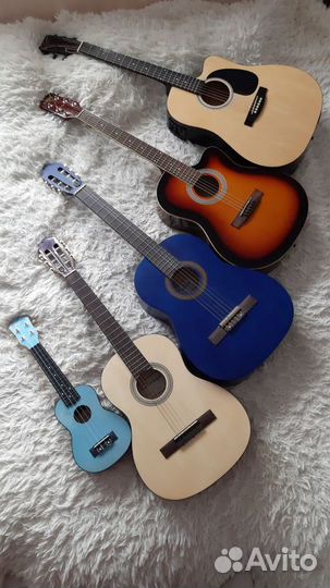 Гитара 6 струнная. Укулеле. Прокат, аренда