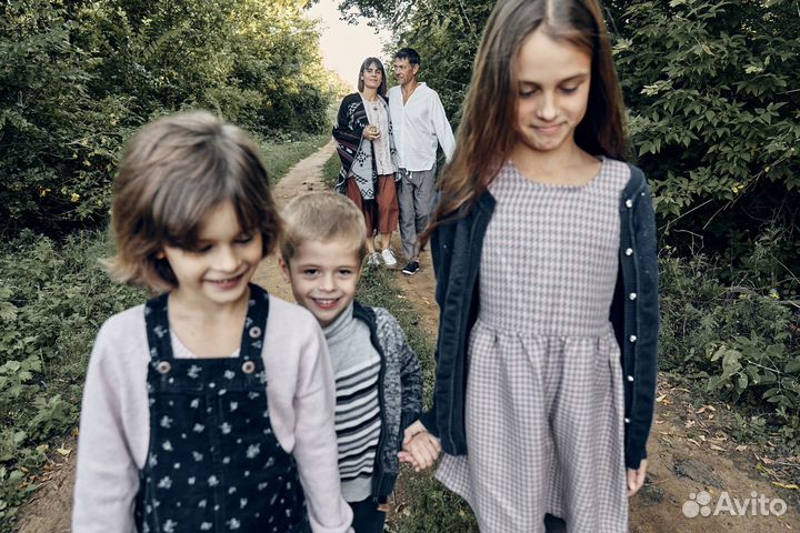 Семейная фотосессия с детьми