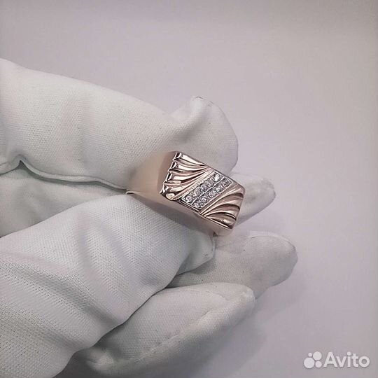Золотое кольцо, 585, р-р 18,5