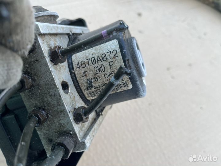 Блок абс Мицубиси Лансер 10