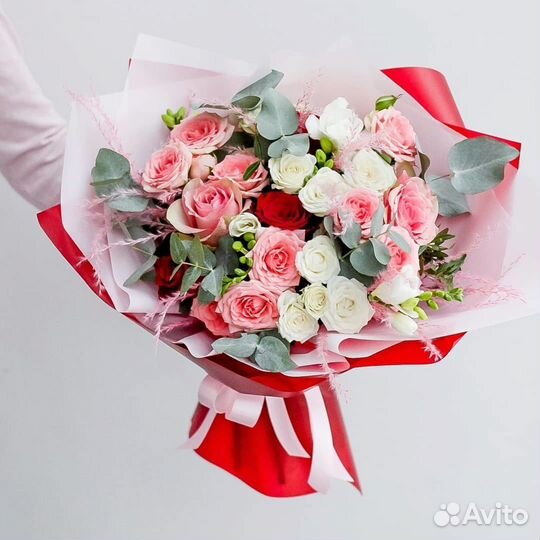 Букет цветов 092