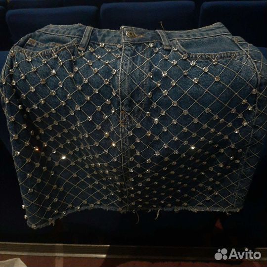 Юбка джинсовая