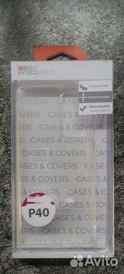 Силиконовый прозрачный чехол для Huawei Honor P40