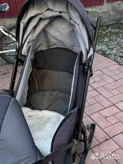 Детские санки коляска