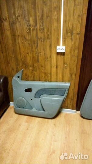 Рено логан 1 к-кт дверных карт. (до рест.)