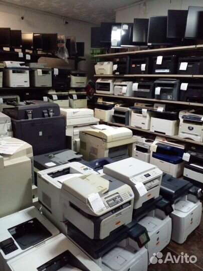 Мфу лазер Brother 7440nr+заправ картридж Гарантия