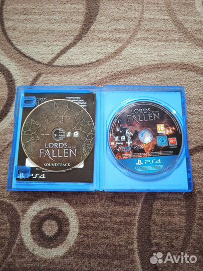 Диск lords of the fallen на ps4