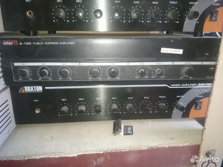 Усилители А-120, А-240 и А-360