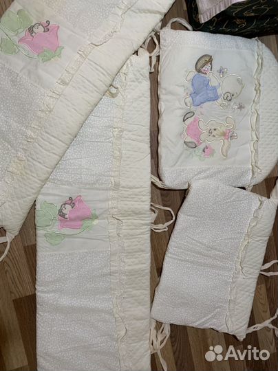 Бортики в детскую кроватку