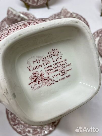 Старинный фарфор Myotts Англия