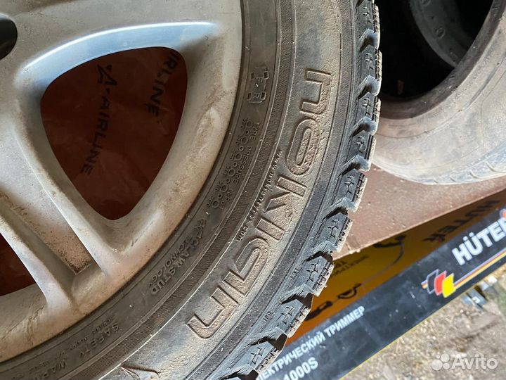 Литые диски R16,на зимней резине