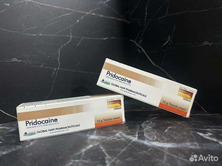 Крем Pridocaine обезболивающее