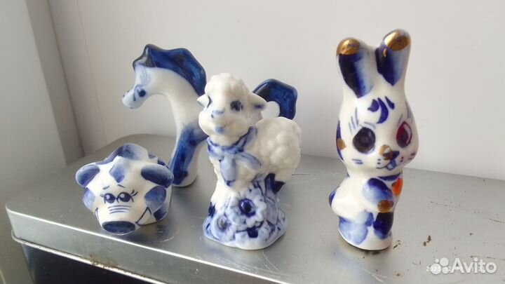 Фигурки гжель