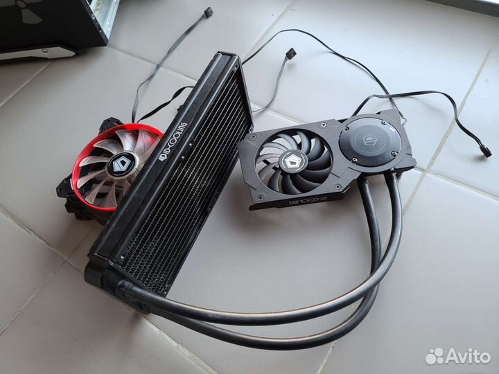 Водяное охлаждение для видеокарт nvidia id cooling