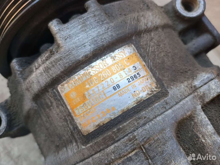 Компрессор кондиционера Audi A6 C5. 2,5 TDI