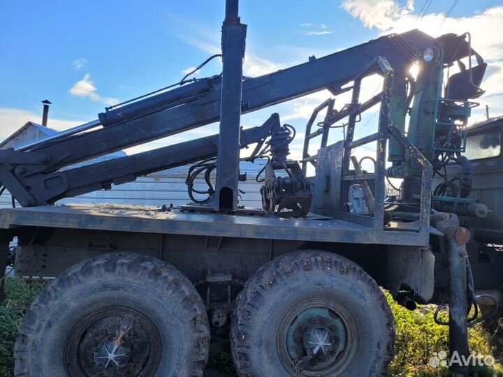 Урал 5557 с КМУ, 1989