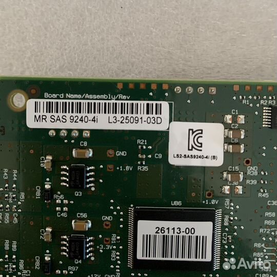 Рэйд Контроллер LSI Logic megaraid SAS 9240-4i