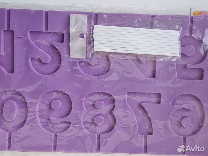 Силиконовая форма Цифры,Круг,Сердце,капсулы