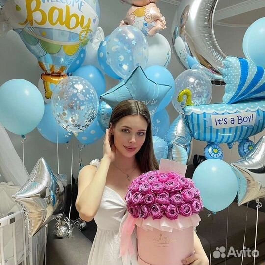 Шары на выписку