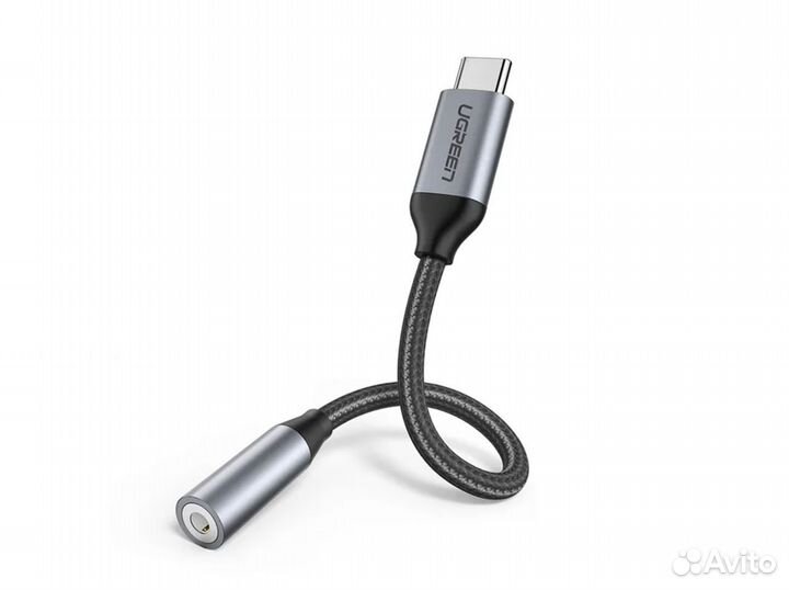 Переходник usb type c на jack 3.5 (ugreen/vention)